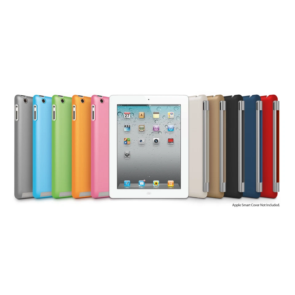 iLuv ICC822 Hard FLEXI-GEL Smart Back Cover Case for iPad 2, 3, 4, NEW - Image 1 of 1