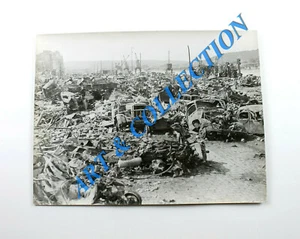 ANCIENNE PHOTO ORIGINAL - ROUEN EN RUINE DETRUIT SS LES TIRS NAZIS 2nd GUERRE (4 - Imagen 1 de 1