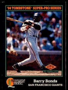 1994 Score Tombstone Pizza Super-Pro Series Barry Bonds San Francisco Giants #3