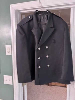 Abrigo de vestir American Craftsman de doble botonadura del Departamento de Bomberos Foto 1 de 2