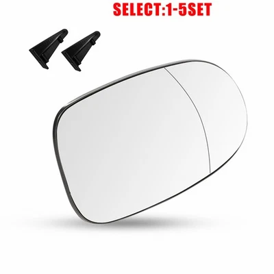 Mirror Glass For 2003-2005 Mercedes Benz CLK320 Heated Passenger 2308100821 1-5X - Image 1 of 4