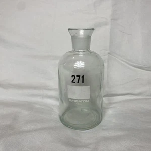Bottiglia Vitro Farmacia Vetro Wheaton Vintage senza tappo, senza patatine - Foto 1 di 4