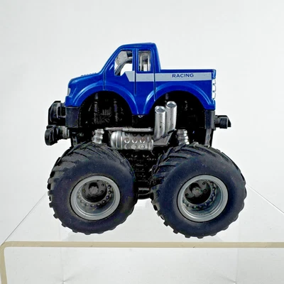 Blue Monster Racing Truck Unbranded Wonky Wheels - Image 1 of 4
