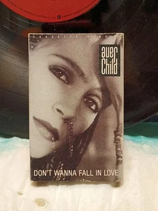 JANE CHILD "DON'T WANNA FALL IN LOVE" 1989 ORIGINAL CASSETTE SINGLE VINTAGE - Picture 1 of 13