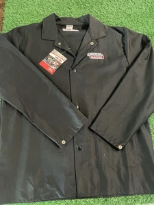Giacca di saldatura in tessuto originale Lincoln Electric K2985-L tradizionale FR, taglia Large - Foto 1 di 10