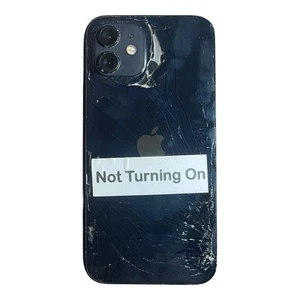 Apple iPhone 12 – Cracked Screen & Back – Untested – Parts Only Lot (1) - Picture 1 of 2