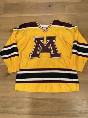 Vintage Minnesota Gopher Hockey Jersey Mens Large NCAA Koronis Sports - Image 1 of 4