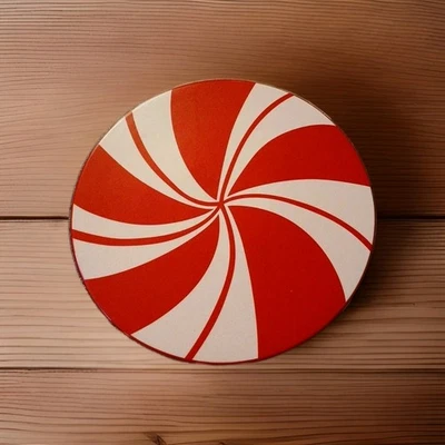 Soporte para pasteles de Navidad - caramelo de menta Foto 1 de 4