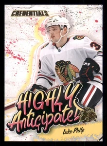 2023-24 Upper Deck Credentials Highly Anticipated #HA12 Luke Philp - Picture 1 of 2