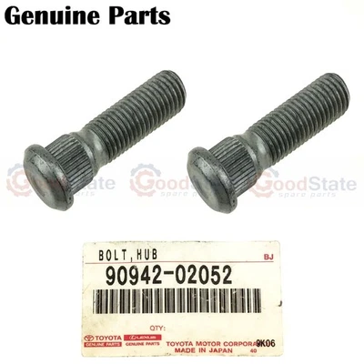 Genuine Lexus RX450 hL GYL26 Rear Wheel Hub Stud Bolt Set x2 - Image 1 of 4