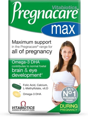 Pregnacare MAX Pregnancy Vitamins - UK's No.1 84 count (Pack of 1)