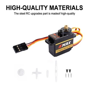 EMAX ES08MA II 12g Micro Metal Gear PWM Reverse Analog Servo For RC Models NEW - Picture 1 of 8