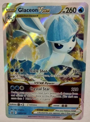 Glaceon VSTAR SWSH197 SWSH: Sword & Shield Promo Cards Holo - Image 1 of 2