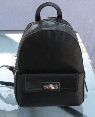 Mochila preta Zara Basic Collection - Imagem 1 de 4