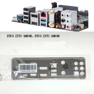 NEU für Asus STRIX Z370-I GAMING Motherboard Shield I/O RearBaffle Backplate - Bild 1 von 1