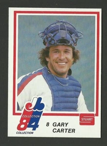 Montreal Expos Gary Carter 1984 Stuart Baseball Card - Picture 1 of 1