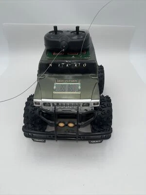 Nikko Hummer H2 Includes Remote Control Car Green Works Tested - Image 1 of 4