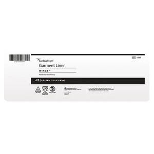 Cardinal Health, Garment Liner, Wings™, Small, 4.5" x 14" - Picture 1 of 4