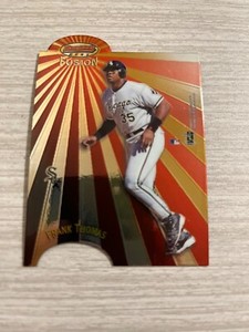 1998 Bowman's Best Mirror Image Fusion Frank Thomas/David Ortiz # MI1