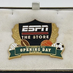 1997 ESPN The Store Opening Day Glendale Lapel Pin Pinback Badge Sports 654/1000 - Picture 1 of 3