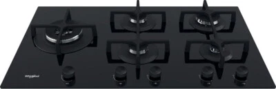 Piano cottura 5 Fuochi a Gas 90 cm Nero GOA 9523/NB1 WHIRLPOOL - Immagine 1 di 4
