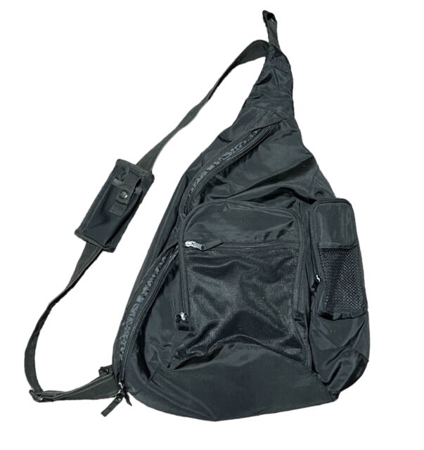 Women's Nylon Sling Bag by Gap True Black One Size