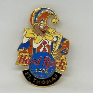 Hard Rock Cafe St. Thomas 2000 Carnival Pin Clown spielt Saxophon - Bild 1 von 4