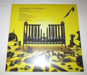 Metallica 72 Seasons Met Club Smoky Black vinyl 2-LP sealed 1st press OOP ltd ed - Picture 1 of 6