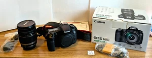 Canon EOS 60D 18.0MP Digital SLR 18-200 EFS Kit Very Good Condition Low Shutter! - Picture 1 of 20