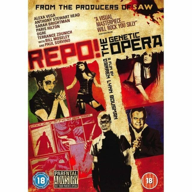 Repo The Genetic Opera New Region 2 NEW DVD - Image 1 of 1