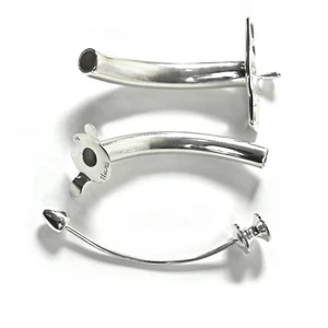 Tracheotomy Jackson Tube Jackson #7 length Complete with inner and Outer Cannula - Picture 1 of 3