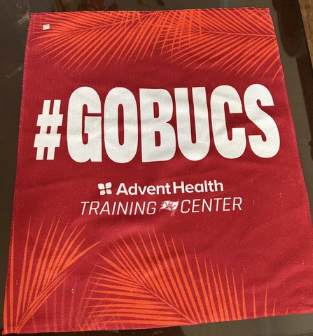 Tampa Bay Buccaneers Go Bucs Rally Towel 2023 Training Practice Giveaway Cover