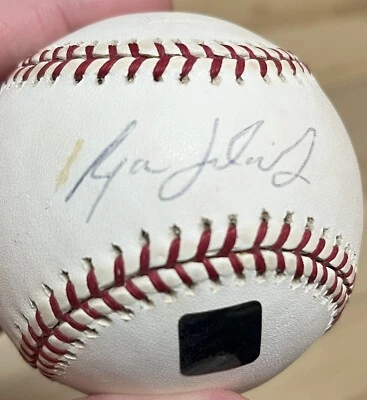 Ryan Ludwick Firmado 2001 Topps Reserve Autografiado MLB Béisbol Foto 1 de 3