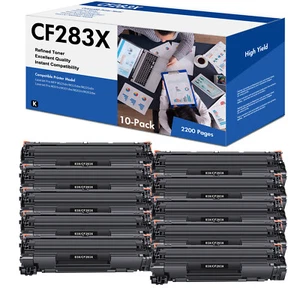 CF283A CF283X Toner Compatible with HP 83A 83X LaserJet Pro MFP M225dn M225d Lot - Picture 1 of 16