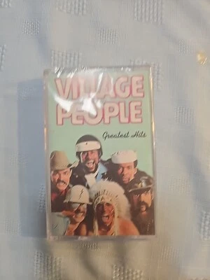 VILLAGE PEOPLE Greatest Hits Cassette Album 1988 Rare Rhino  - Image 1 of 2