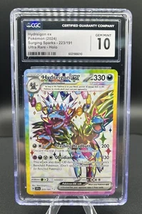 Hydreigon ex 223/191 Sv08: Surging Sparks Holo CGC 10 GEM MINT - Picture 1 of 2