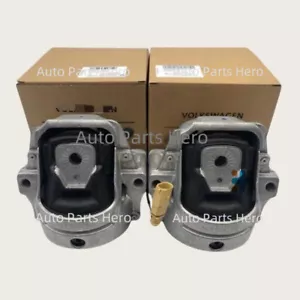 2X OEM Engine mount For Audi B8 A4 A5 1.8T 2.0T 2009-2016 8R0199381E 8R0199381AL - Picture 1 of 9