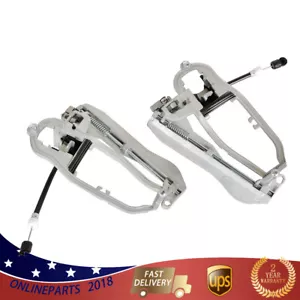 For BMW E53 X5 2000-2006 Door Handle Frame Carriers Front Left & Right Side - Bild 1 von 11