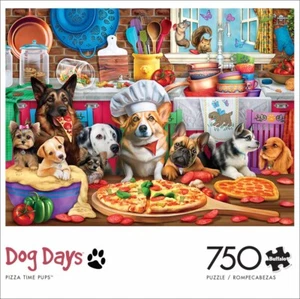 Rompecabezas Buffalo Games Pizza Time Pups 750 piezas - Imagen 1 de 1