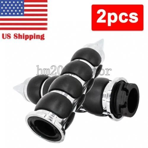 1" Handlebar Hand Grips for  Honda Valkyrie 1500 VTX1300C VTX1800C1 US - Image 1 of 4