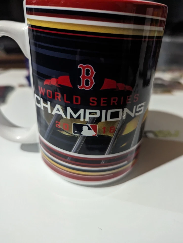 World Series 2018 Mug Boston red SoxMug.  with Sticker - Image 1 of 4