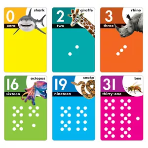 TREND Animals Count 0-31 Learning Set - Picture 1 of 1