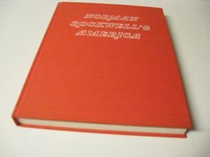 VINTAGE BOOK - HC -NORMAN ROCKWELL'S AMERICA BY CHRISTOPHER FINCH - 1985 EDITION - Picture 1 of 7