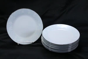 Noritake Ravel Salad Plates 2213 8 1/8" Lot of 8 - Picture 1 of 7