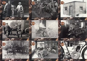 HARLEY-DAVIDSON MOTORCYCLES 1994 SKYBOX COMPLETE BASE CARD SET OF 90 TR - Picture 1 of 2