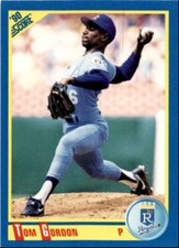 1990 Score Tom Gordon Kansas City Royals #472