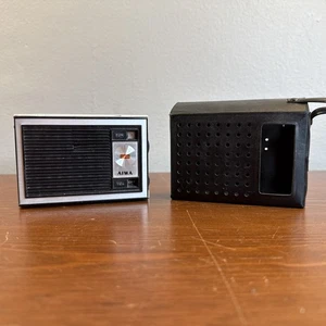 AIWA AR-865 AM Transistorradio Original mit Schutzhülle funktioniert 1965 Vintage - Bild 1 von 18