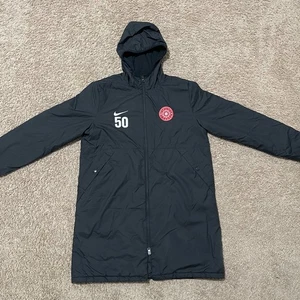 Portland Thorns Jacket Large Black #50 Olivia Moultrie Player Issued Nike Parka - Picture 1 of 13
