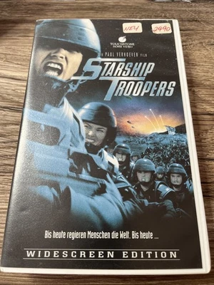 Starship Troopers - UNCUT FSK18 - VHS Video Kassette Zustand Gut @836 - Bild 1 von 3