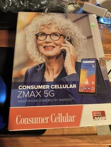 Consumer Cellular Zmax 5g Prepaid Phone - Picture 1 of 1